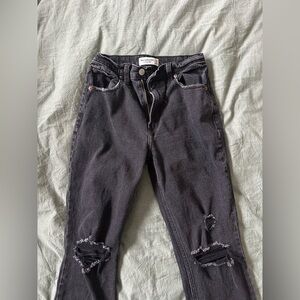Abercrombie & Fitch Ankle Straight Jeans